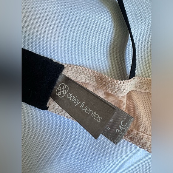 DAISY FUENTES Push Up Bra With Embroidered Floral - Picture 8 of 8